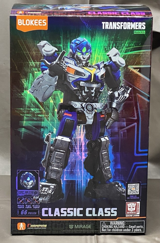 Transformers Mirage Robot Classic Class Blokees Model Kit
