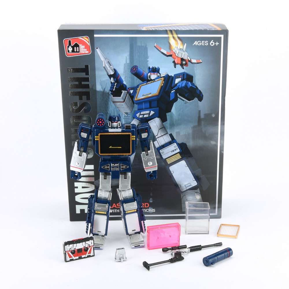 Toy House Factory Transformers Soundwave w/Laserbeak Cassette Action Figure Gift
