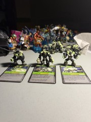 GORMITI Atomic Series Earth Tribe and Air Tribe W/ Rare & Regular Atomic Noctis