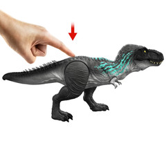 Mattel Jurassic World Muscle Madness Tyrannosaurus Rex Action Figure, T-Rex