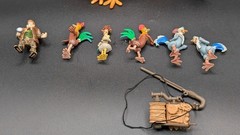 2000 Chicken Run Action Figures Lot of 10 DreamWorks Aardman Movie Toys