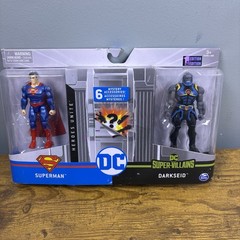 Spin Master DC Heroes Unite Superman Super Villains Darkseid 2 Pack 1st Edition