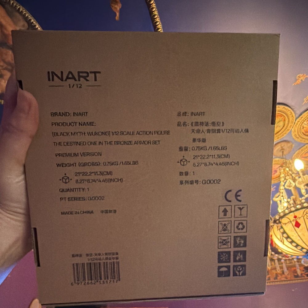 Inart 1/12 SCALE Black Myth: Wukong The Destined One Bronze Set Premium Ver.