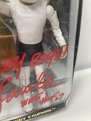 WWE Classic Superstars Series 8 Jerry Lawler  Andy Kaufman JAKKS Pacific HOF aut