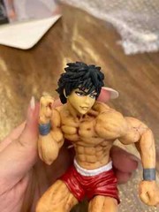Baki Grappler Hanma Anime Action Figure Model Toy Collectible Toy Fight Doll Boy