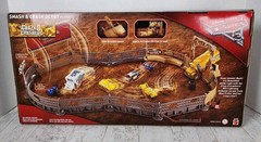 Disney Pixar Cars 3 Crazy 8 Crashers Smash & Crash Derby Playset – RARE – NEW
