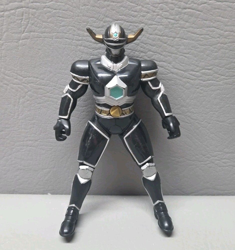 Power Rangers Magna Defender Lost Galaxy Black Silver Figure 1998 Bandai BinC