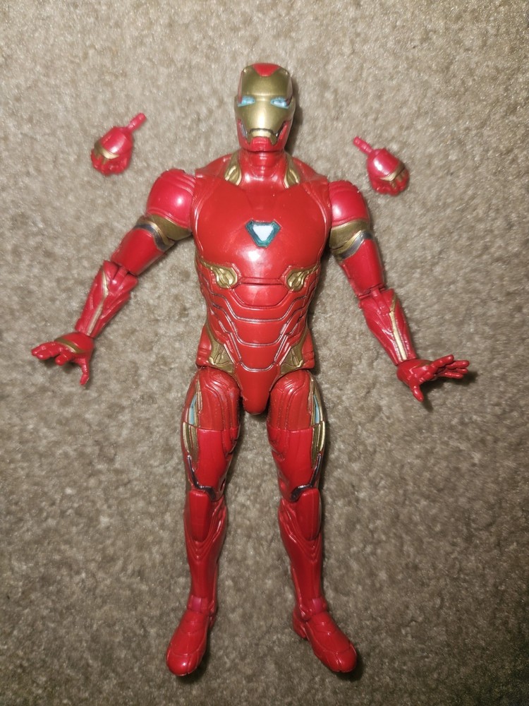 Marvel Legends IRON MAN 6″ Figure 10 years Infinity War 3-Pack Light Up Arc