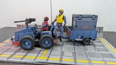 GI JOE CLASSIFIED COBRA RAMP RATS ARMORED CARGO TRANSPORT VEHICLE – CUSTOM 3D