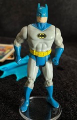 1984 BATMAN • COMPLETE w/VINTAGE COMIC & SPEC • VINTAGE DC SUPER POWERS