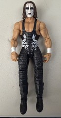 WWE STING The Crow Mattel Basic Series 55 Superstar WCW 2015 Wrestling Figure