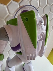 Toy Story Talking Buzz Light-year Figure With Karate Chop Motion and Sounds 12”