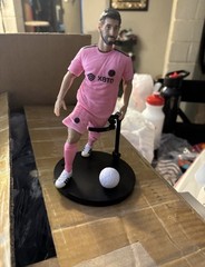 Lionel Messi Inter Miami Action Figure. (About 7in Tall)