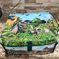 JARU DINOSAUR LOT OF 8 PLUS BONUS CARRY CASE & 5 EXTRA DINOS FREE SHIPPING