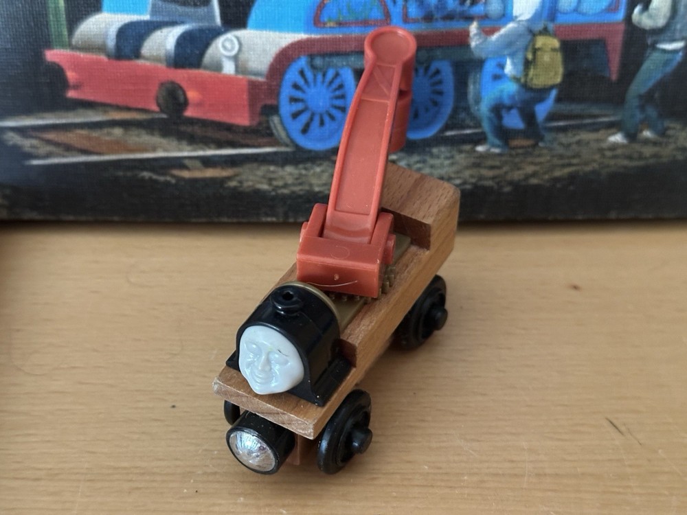 Fisher Price Wooden Thomas Train Factory Sample Harvey!