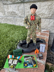 Vintage 1969 Hasbro GI Joe Red Top The Adventures of Secret Agent/spy Island set