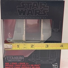 Star Wars Black Series Titanium Imperial Cargo Shuttle SW-0608 Figure 31 Hasbro