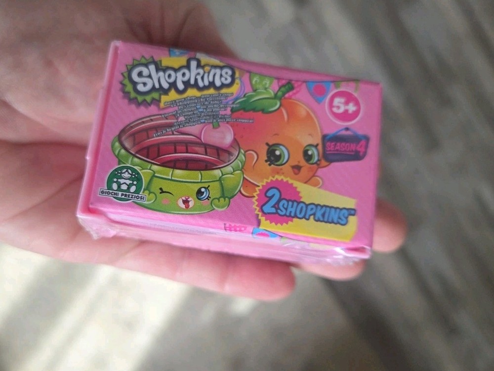 Shopkins “2 pack Blind Basket” Season 4 Ultra Rare Limited SEALED
