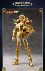 BLOKEES Saint Seiya Action Figure Aries Mu Leo Aiolia Scorpius Milo Assembly Toy
