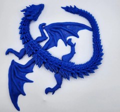 Articulating Flying Dragon 3D printed