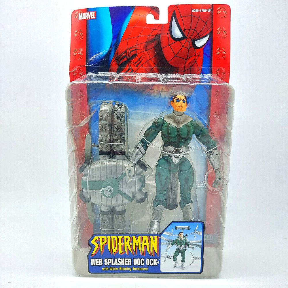 Marvel Spider-man: WEB SPLASHER DOC OCK! Doctor Octopus Toy Biz 2005