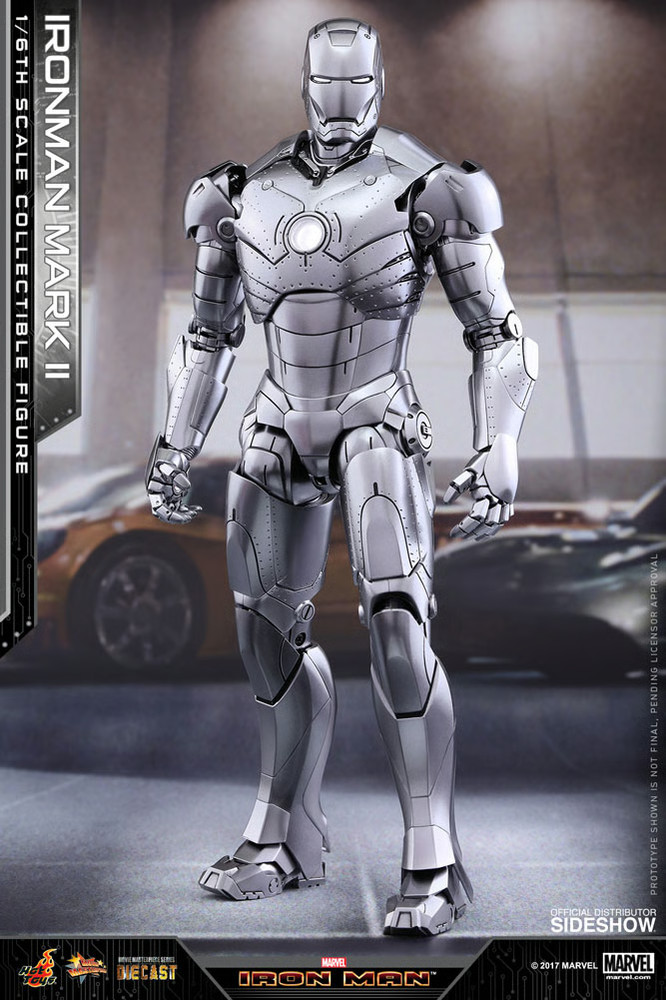Hot Toys mms431d20 Marvel Iron Man 2 Mark II 1/6 Collectible Figure Exclusive