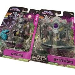 Final Faction Kharn Hive Class Set of 2- Synthoid and Drone Action Figures NEW