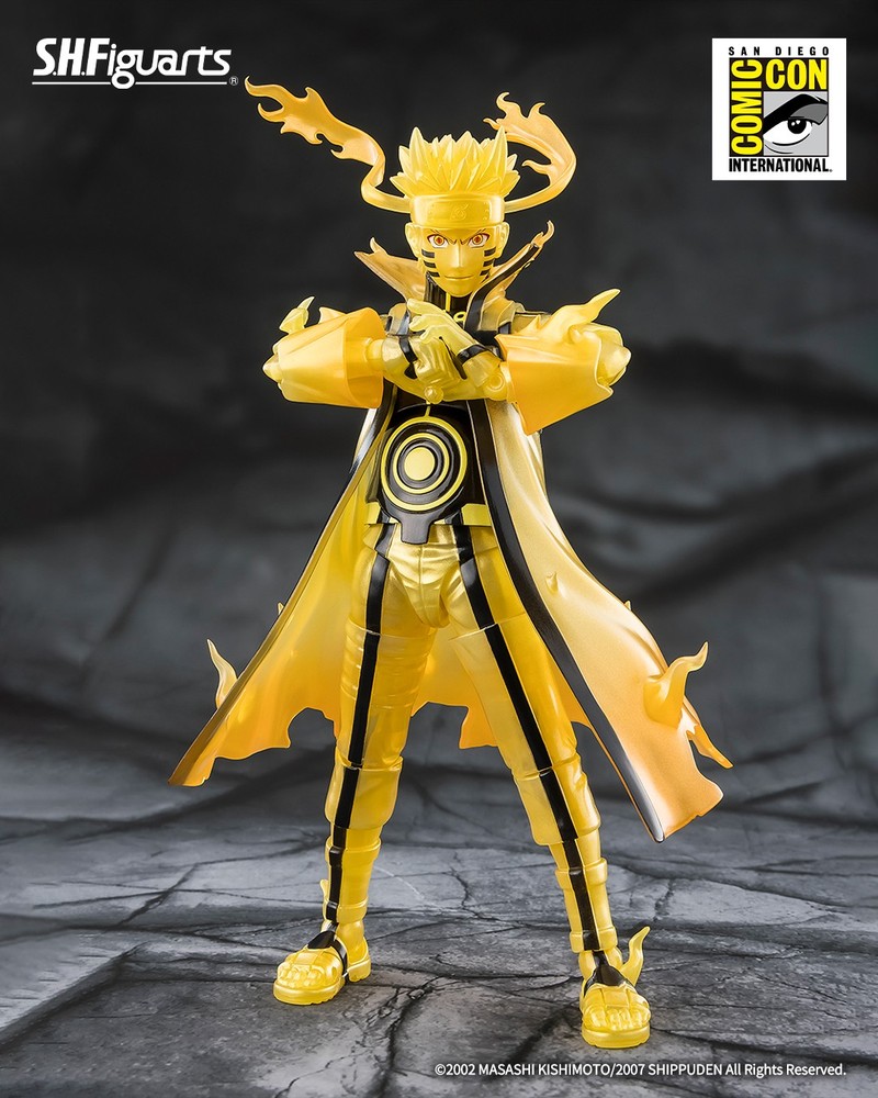 SDCC 2026 TAMASHII NATIONS S.H. FIGUARTS NARUTO UZUMAKI (Kurama Link) – Presale