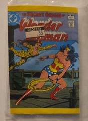 Complete Set 8 1981 Leaf DC Secret Origin Mini Comics 6 STILL SEALED WITH CANDY!
