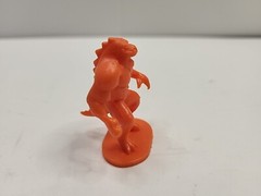 1980s Durham Industries Fantasy Fortress Miniature Figure Orange Tabletop RPG