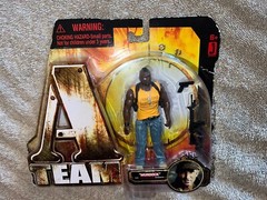 B.A. Baracus Figure on “Murdock” Card – RARE ERROR – 2010 Jazwares A-Team Movie