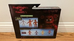 FNAF Endo Series CLASSIC FREDDY & WITHERED FREDDY Glowing Eyes Jazwares NEW
