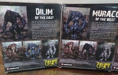 LooseCollector The Crypt Great Wolves Complete Set of 4 Figures Used