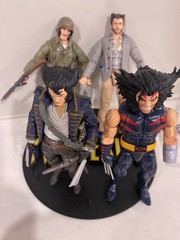 Marvel Legends Lot Wolverine and Sabertooth X-Men