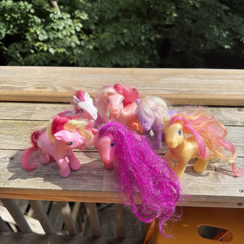 G3 My Little Pony lot of 6