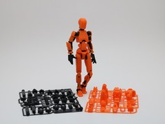 Dummy 13 Action Figure | 3D Printed Poseable Articulated Collectible Toy