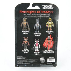 Five Nights At Freddy FNAF Bulid your own Nightmarionne Figure -Nightmare Foxy