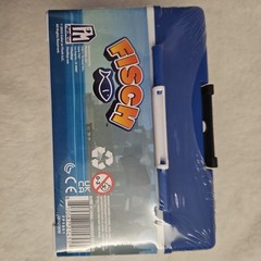 Fisch 4-Pack Microfigure Tacklebox Blue NEW NIB – 1 DLC INCLUDED – Phat Mojo