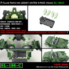 Filling Parts Upgrade Kit For Siege Earthrise Kingdom Legacy Prime/Megatro