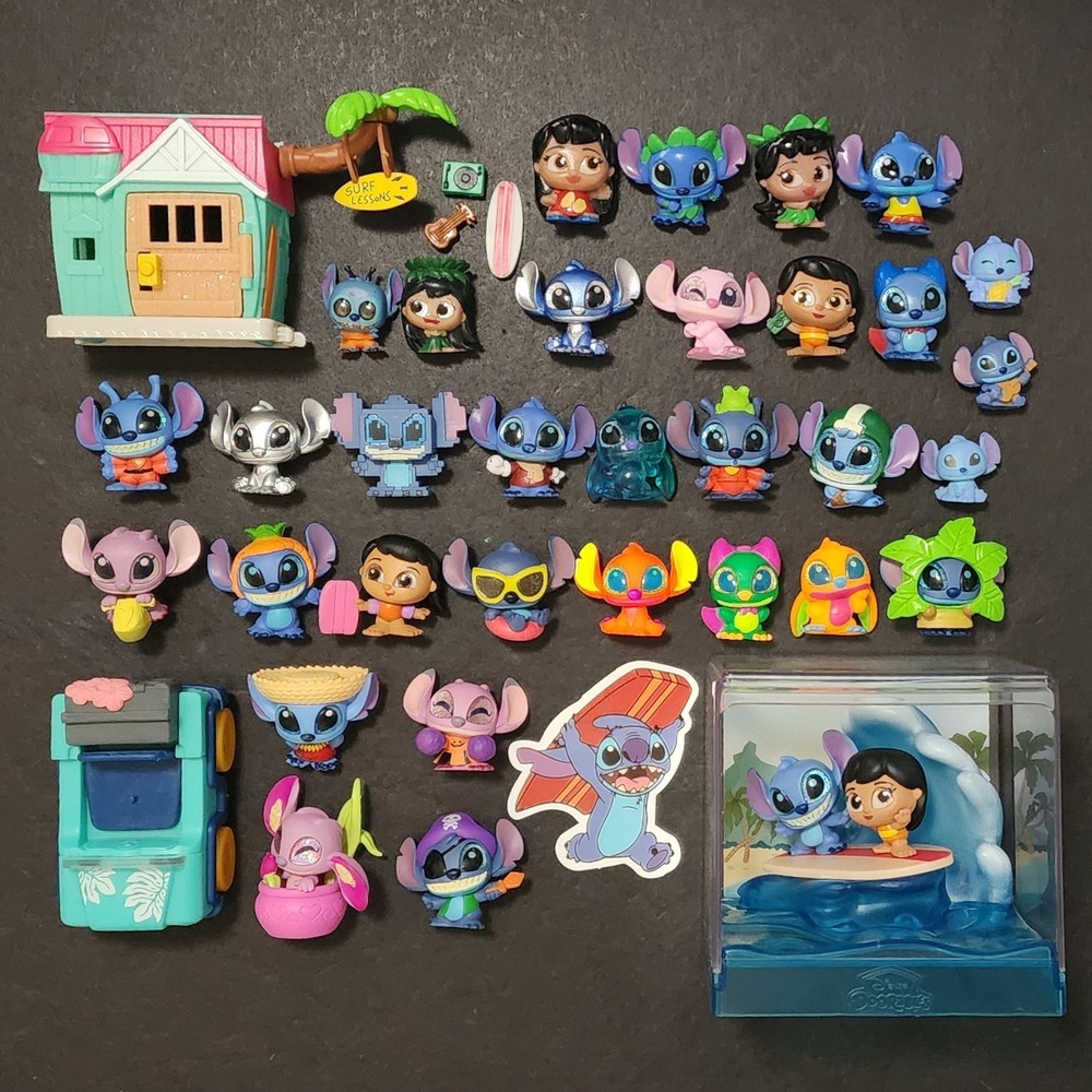 Disney Doorables HUGE Lilo & Stitch Movie Moments Lot (34 Total-No Duplicates)