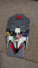 Mirai Sentai Timeranger Time Flyer & Ranger Set Toy Figure Hobby 2000 BANDAI