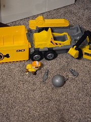 PAW Patrol Big Truck Pups Rubble X-Treme Truck 2-in-1 Transforming Toy Complete