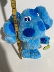Blues Clues Blue Sing & Dancing 15″ Plush 2003 Mattel Working with Tags