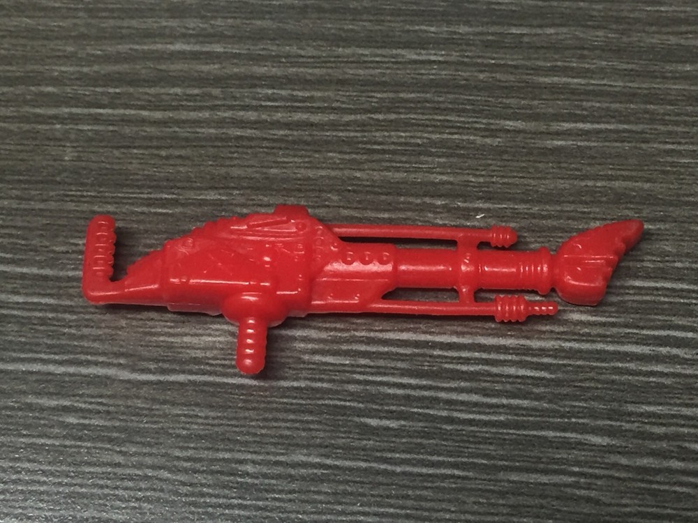 1992 GI JOE OVERKILL RIFLE Hasbro Original Part Red