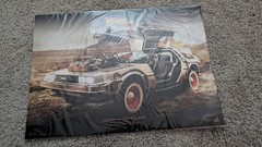 [USED] 1/6 Hot Toys Delorean Back to the Future Part 3 III Time Machine MMS738