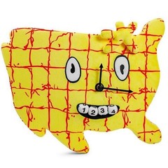 Pee-Wee’s Playhouse CLOCKY 13″ Plush Wall Clock Peewee Herman Brand-New KidRobot