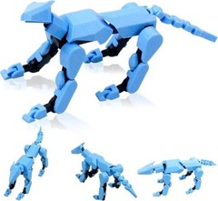 Dummy 13 – Action Robot Dog Action Figure Titan13 – T13 – Fully Assembled