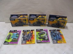 7 Final Faction Action Figures and Vehicles