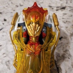 Power Rangers Mystic Force Mobile Lion Warrior with Dragon Fire Ranger Figure