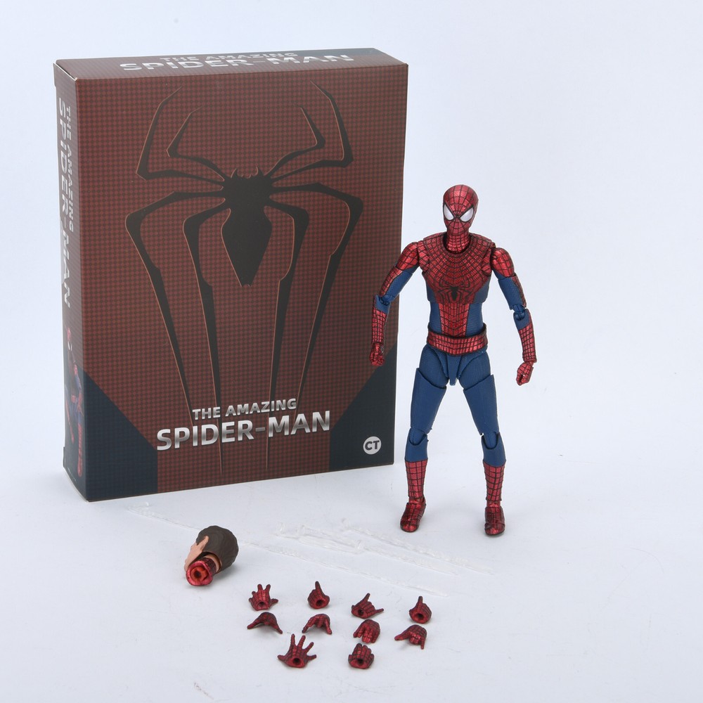 Spider-Man The Amazing Spiderman 6″ Action Figure CT Toys Model Gift New In Box